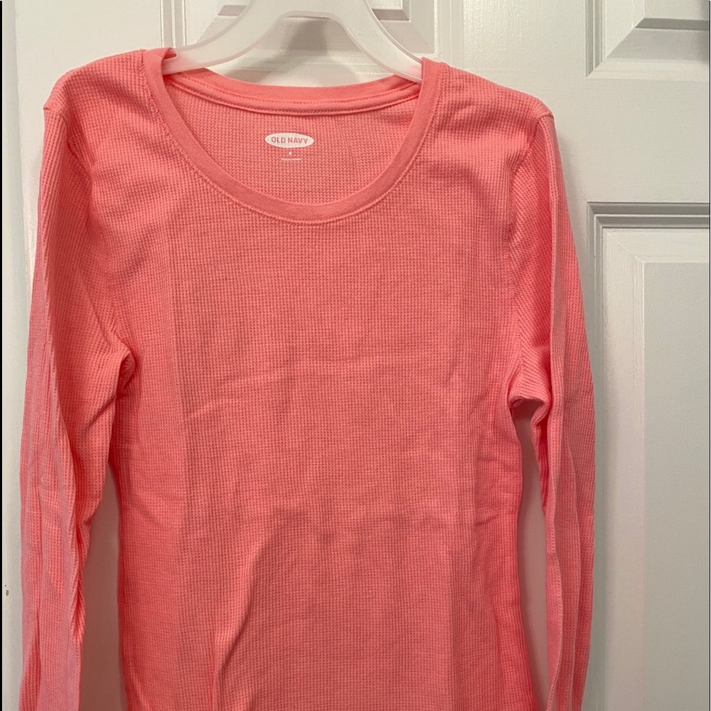 Old Navy Pink lounge shirt SZ M NWOT